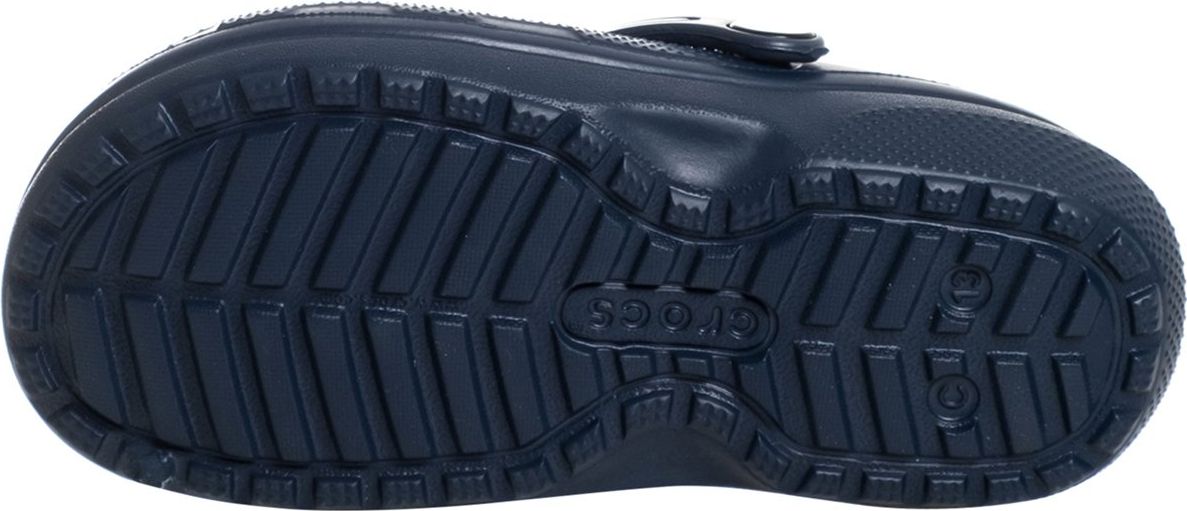 Crocs Slippers Kid Classic Lined Clog K Cr.203506.nach Blauw