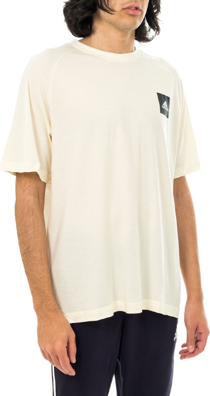 Adidas T-shirt Man Mhe Tee Sta Gl6190 Wit