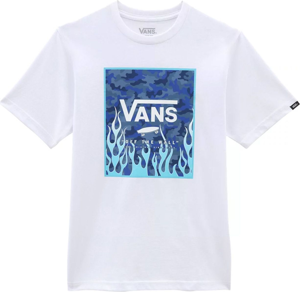 Vans T-shirt Kid By Print Box Boys Vn0a318nyui Wit