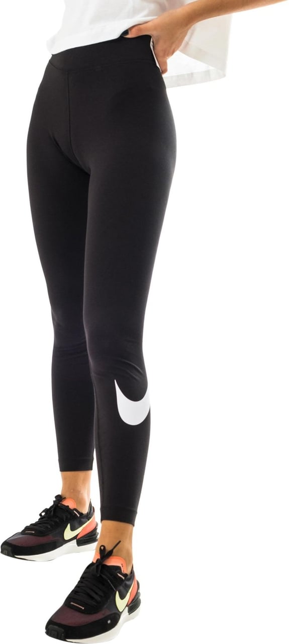 Nike Leggings Woman W Nsw Essential Gx Mr Leggings Cz8530 010 Zwart