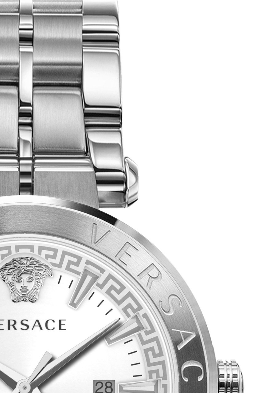 Versace VE2G00321 Aion heren horloge 44 mm Zilver