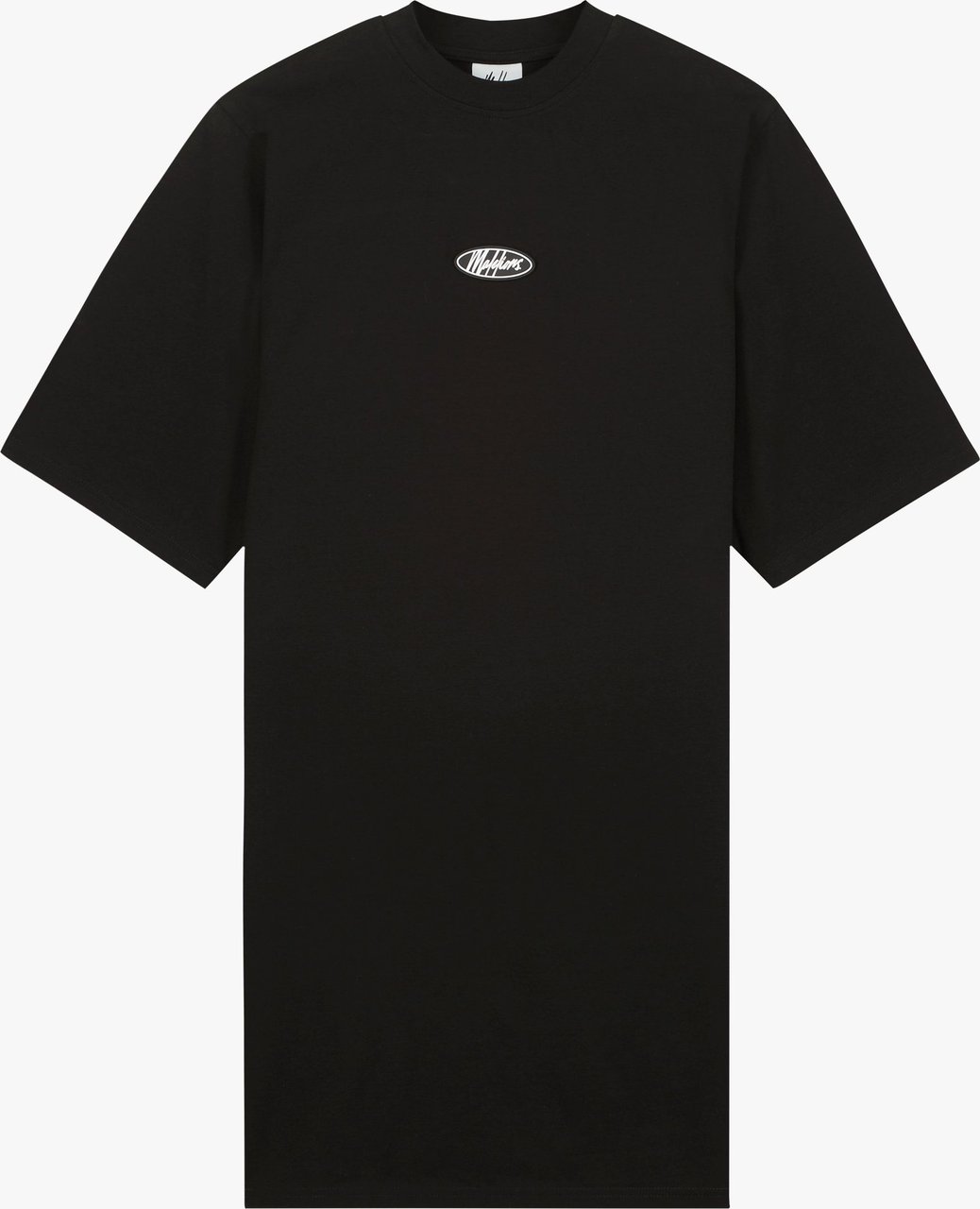 Malelions Ashley T-Shirt Dress - Black Zwart