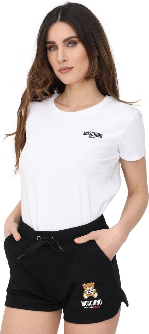 Moschino T-shirts And Polos White Wit
