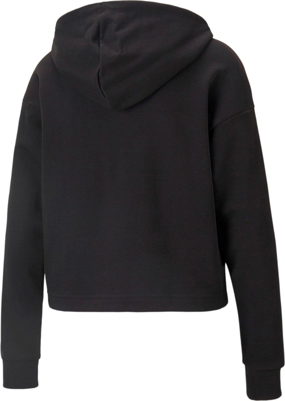Puma Sweatshirt Woman Power Cropped Hoodie 848431.01 Zwart