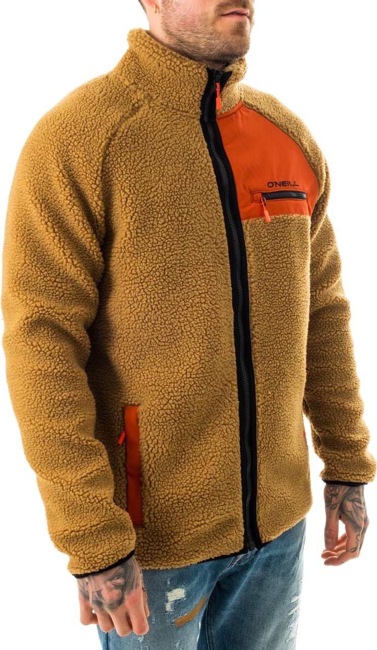 O'neill Jacket Man Sherpa Fz Fleece 1p0216.7524 Bruin