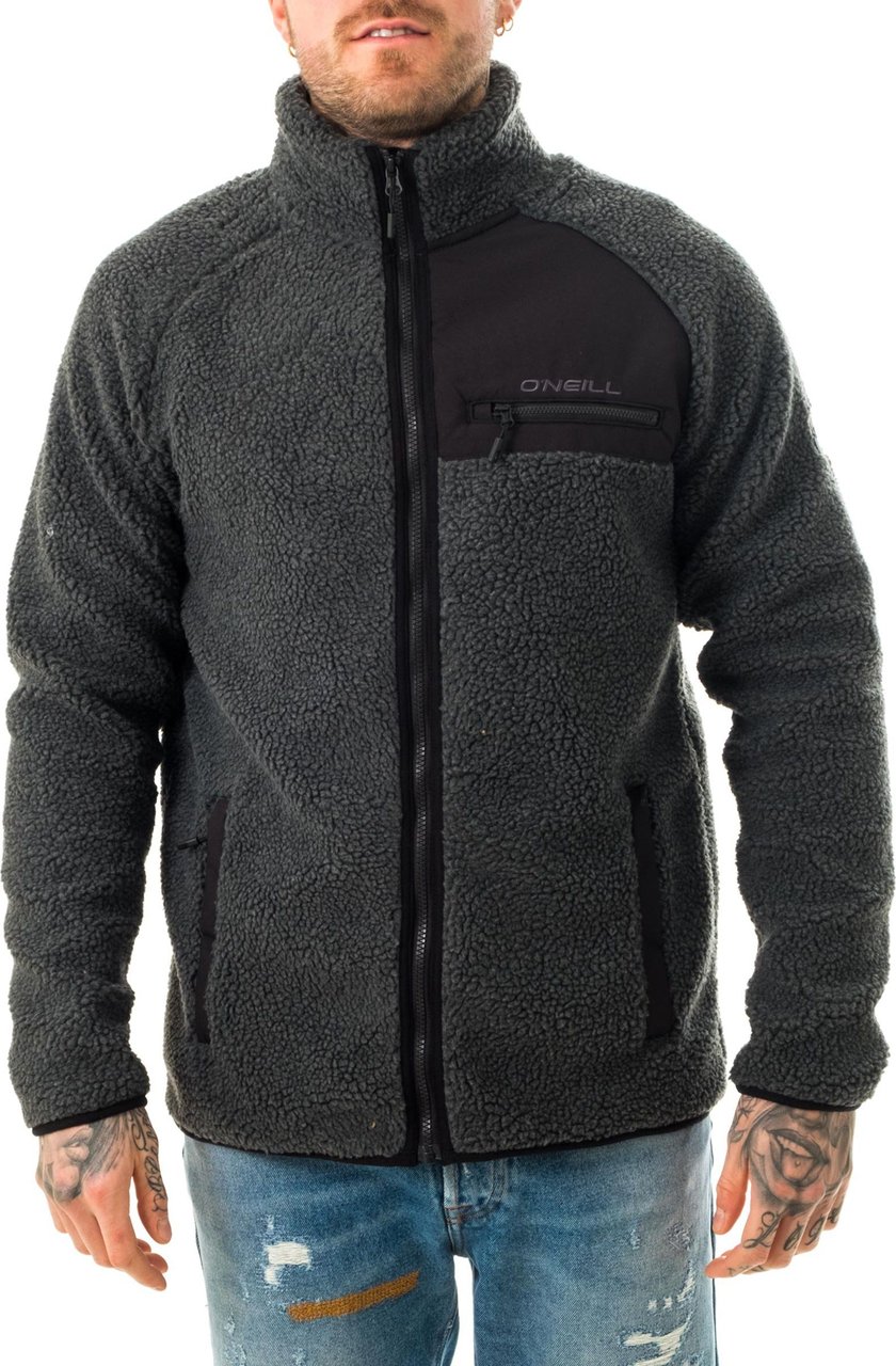 O'neill Jacket Man Sherpa Fz Fleece 1p0216.8002 Gray