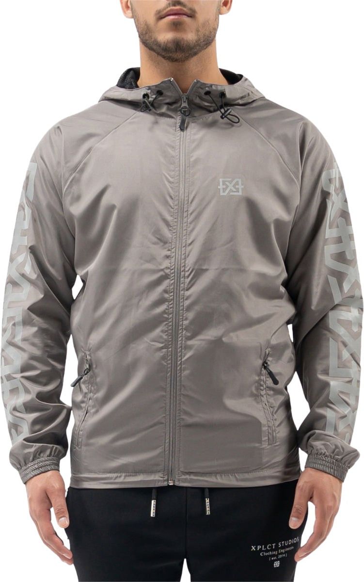 XPLCT Studios Reflector Jacket Senior Grey Grijs