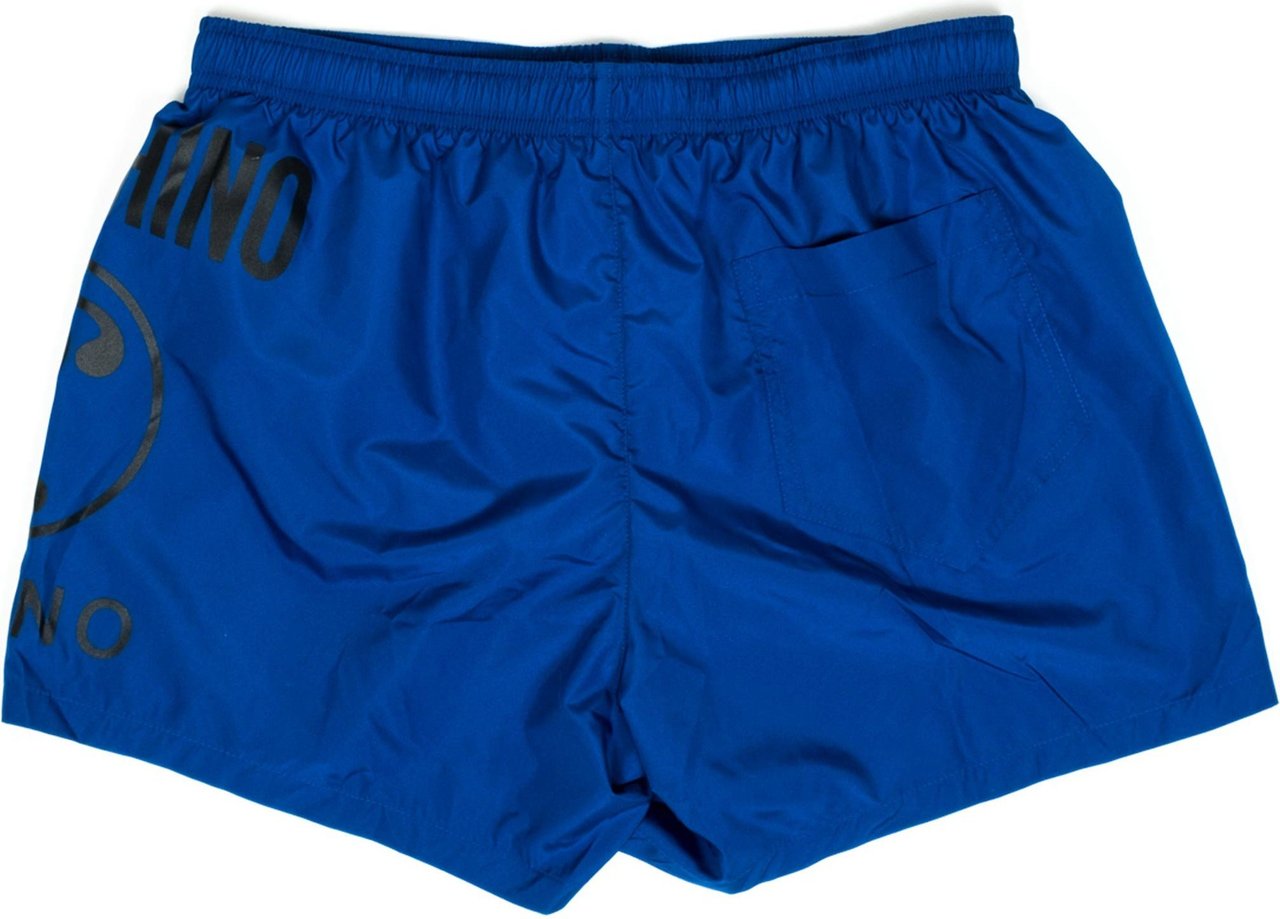 Moschino Swimsuit Man Swim Short Boxer 6103.a0345 Blauw