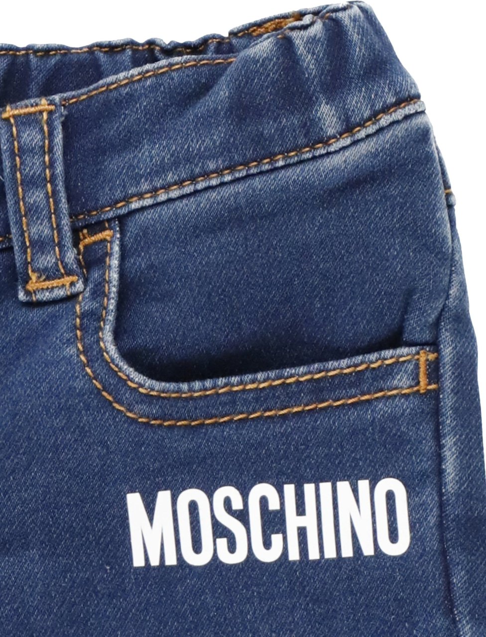 Moschino Trousers Dark Indigo Blauw