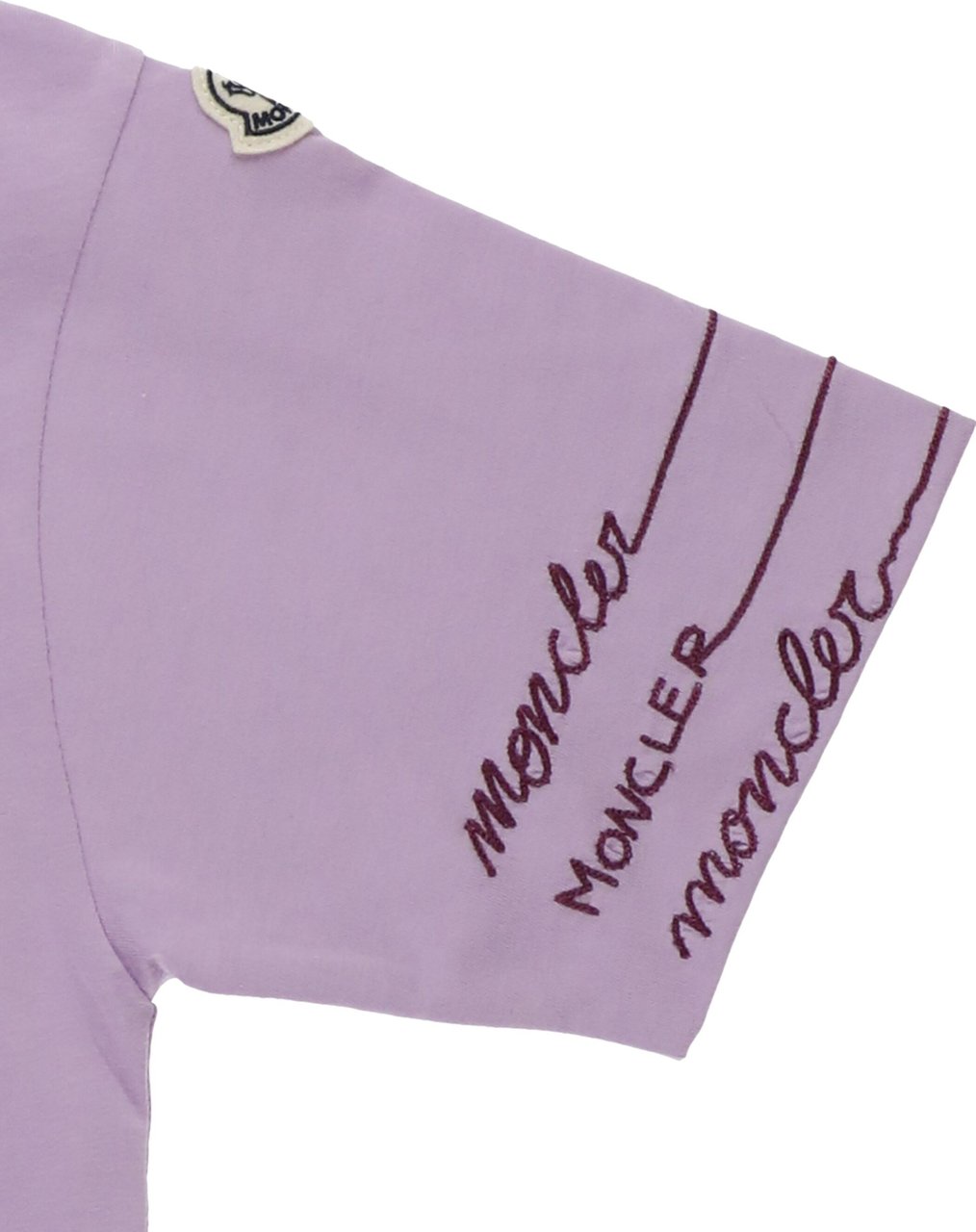 Moncler T-shirts And Polos Purple Blauw