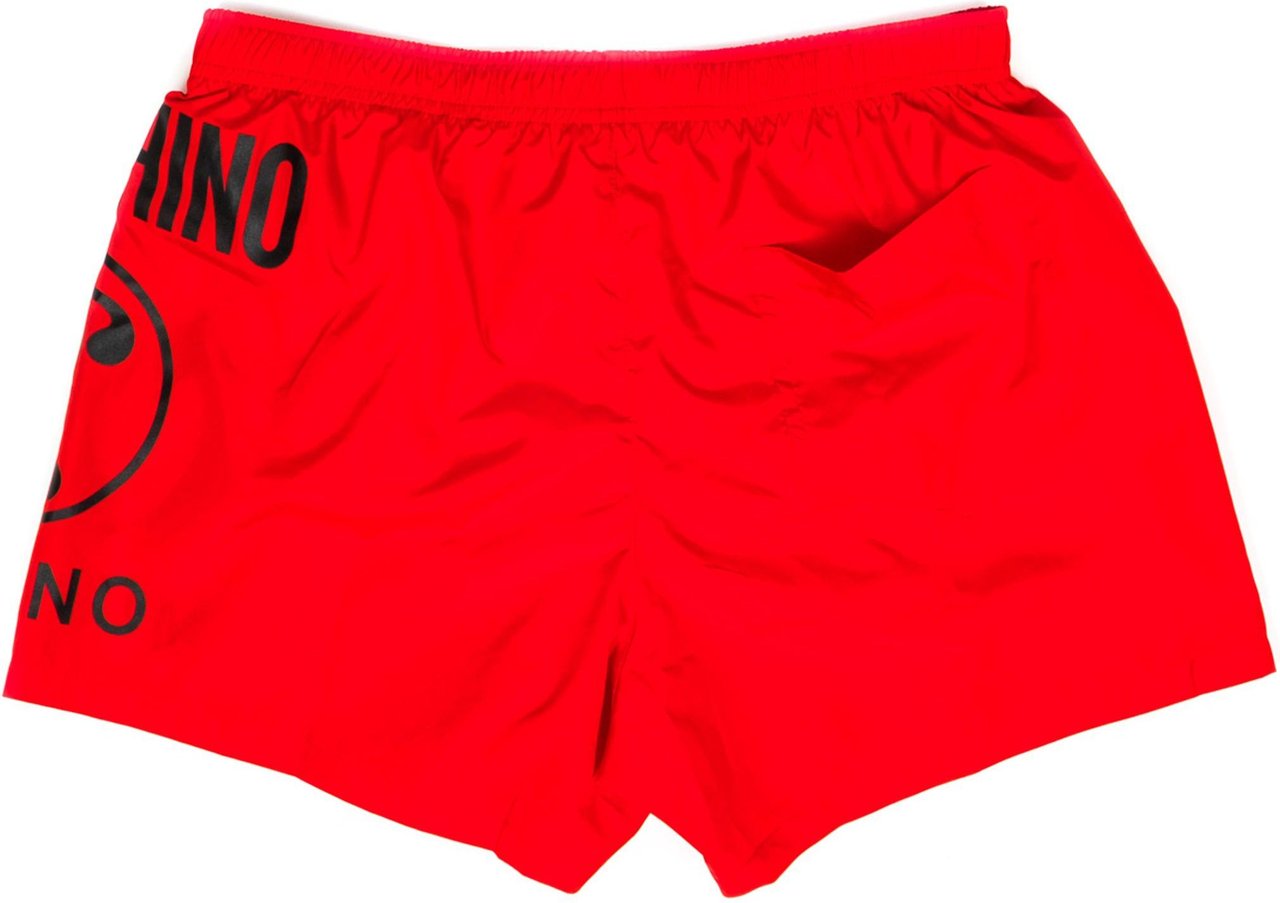 Moschino Swimsuit Man Swim Short Boxer 6103.a0113 Rood