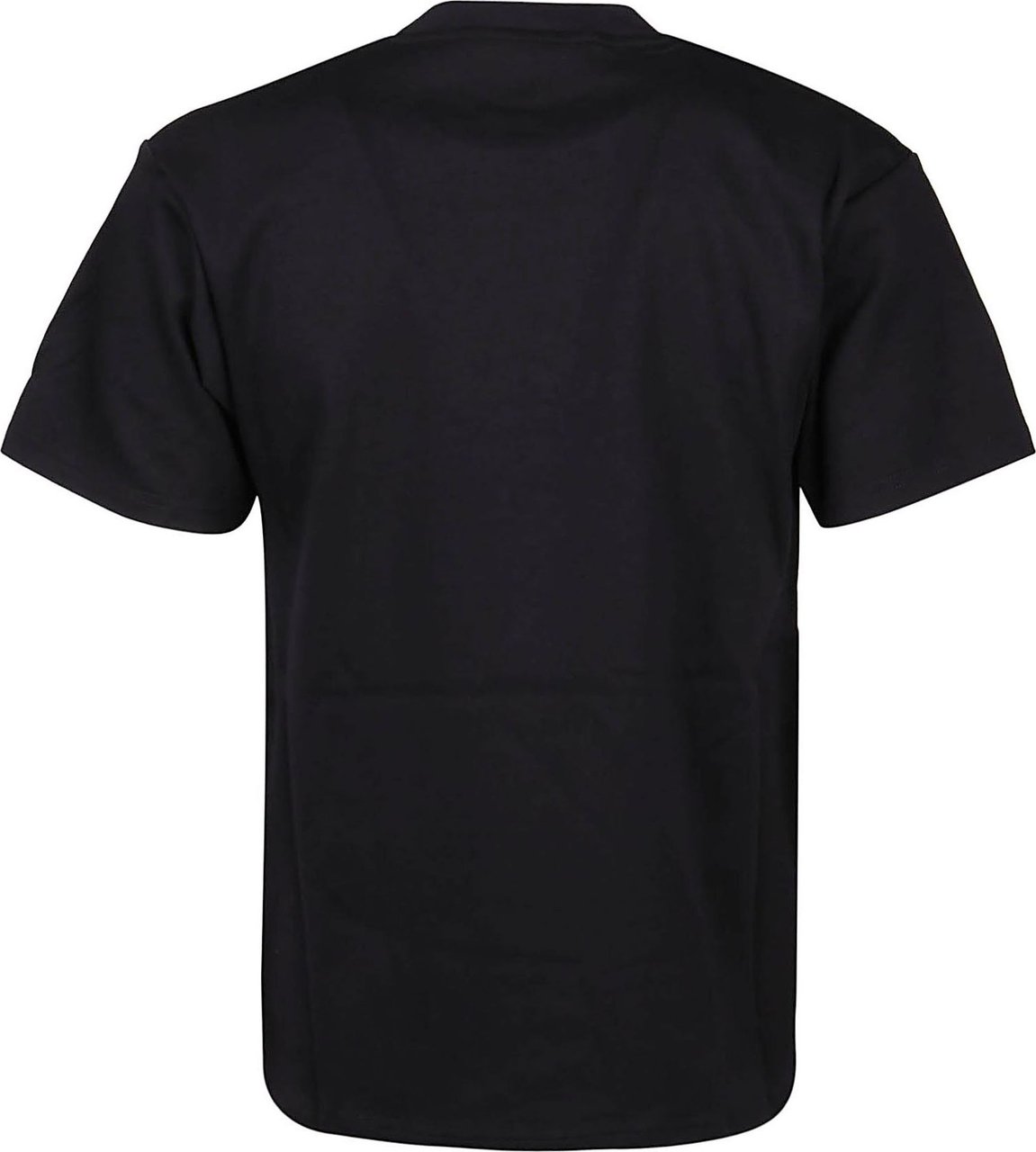 GCDS Eco Basic Logo Regular T-shirt Black Zwart