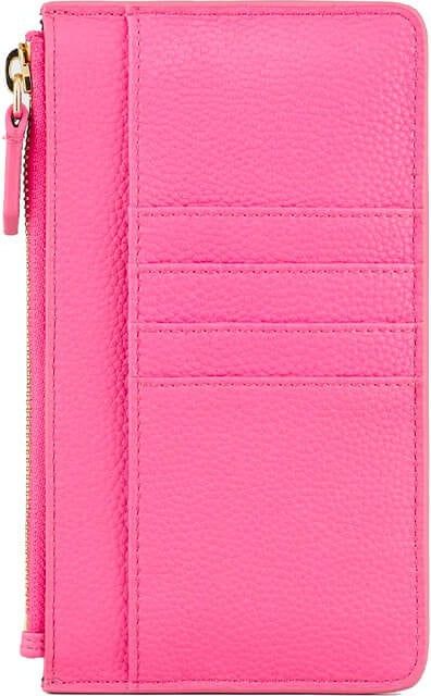 Emporio Armani Fuchsia Card Holder With Logo Pink Roze