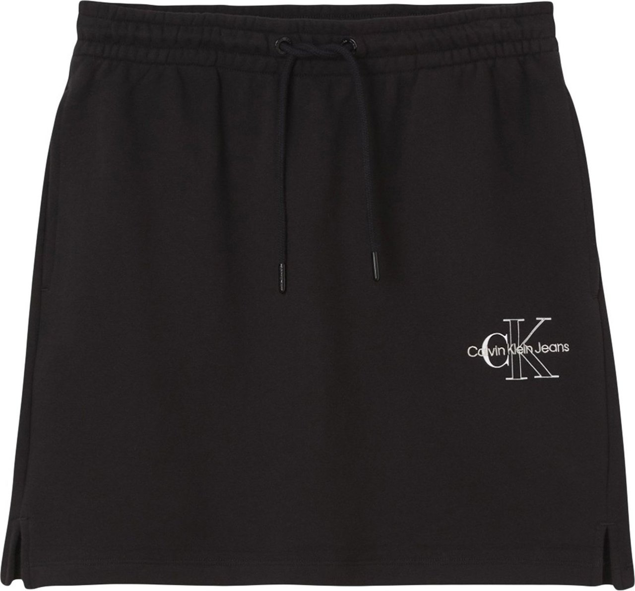 Calvin Klein Skirt Woman Two Tone Monogram J20j218726.beh Zwart