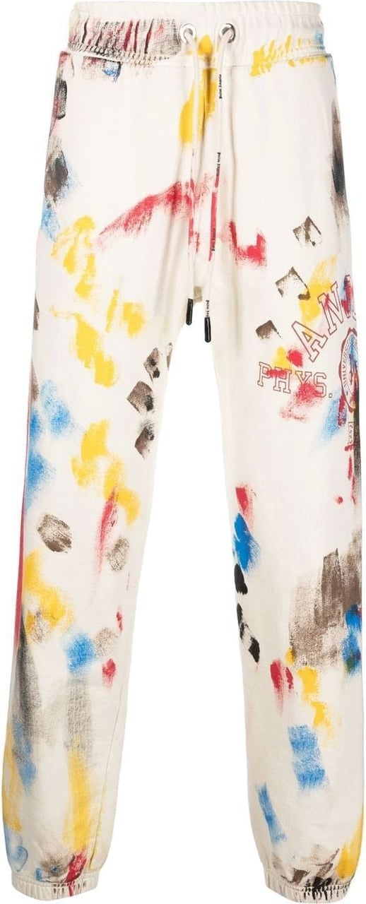 Palm Angels Trousers White Wit