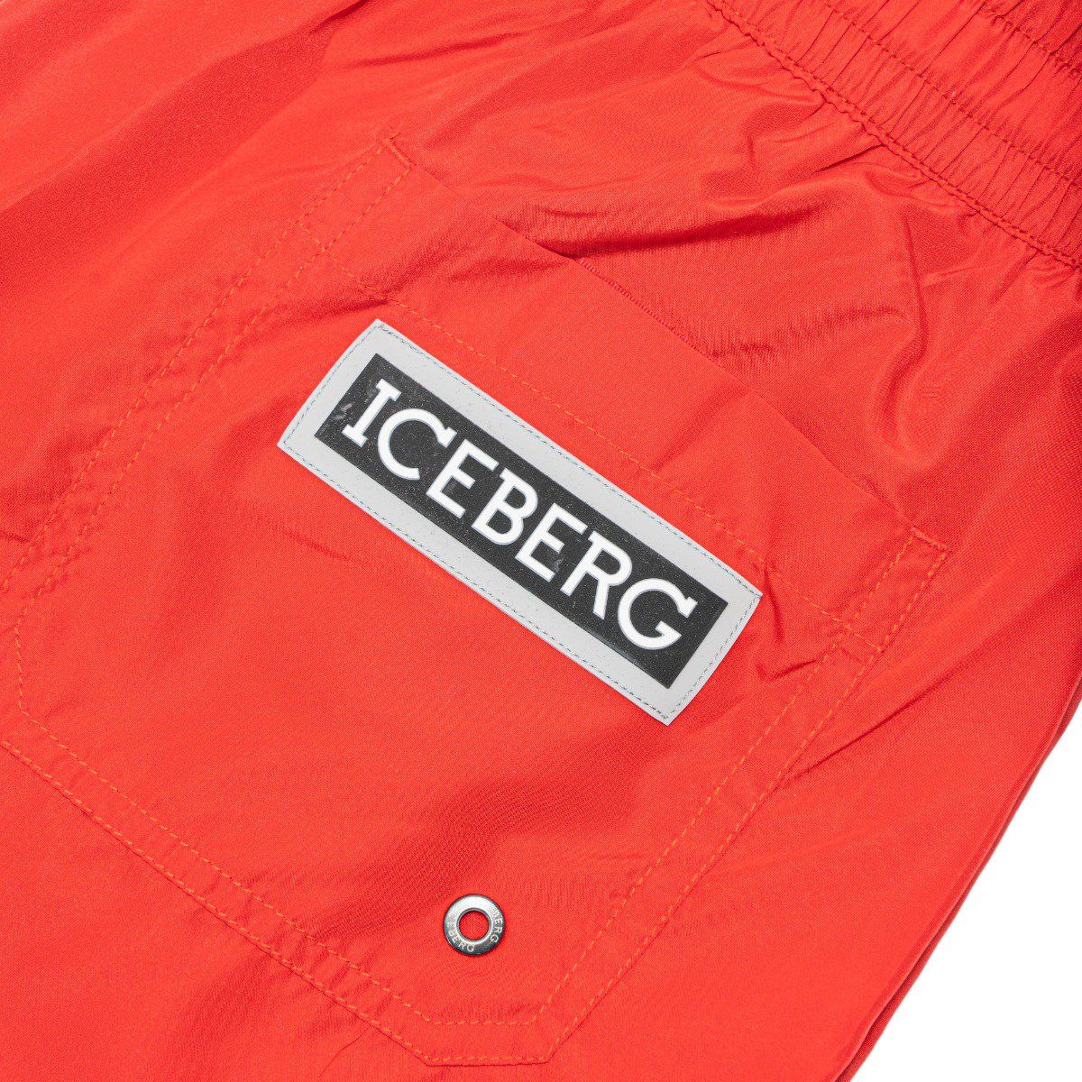 Iceberg BioColor Logo Zwembroek Rood
