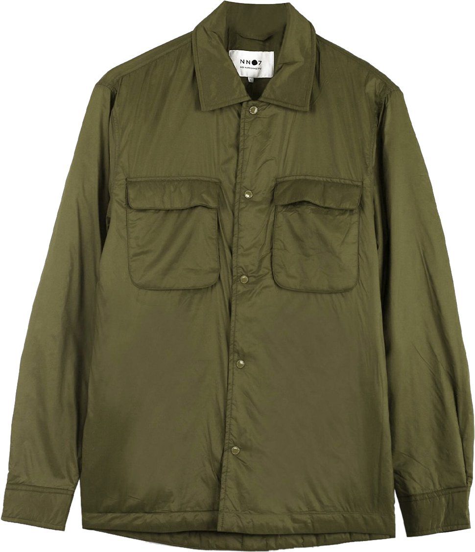 NN07 jacket with flap pockets Groen