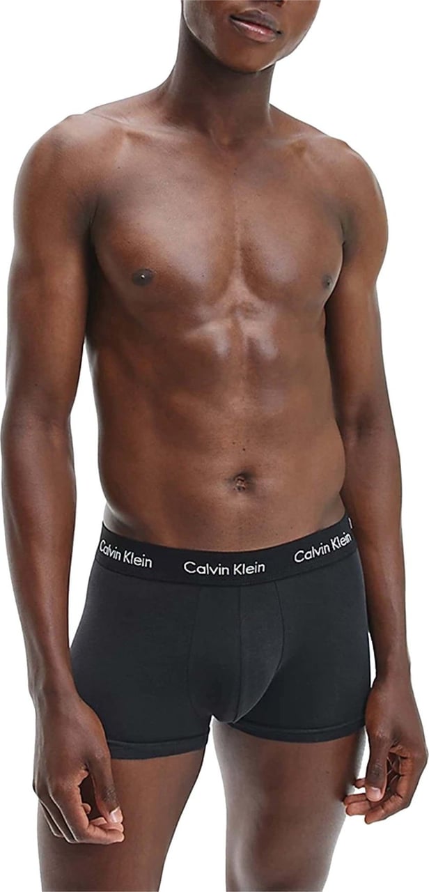 Calvin Klein Low Rise Boxershorts 3-Pack Zwart Grijs Zwart