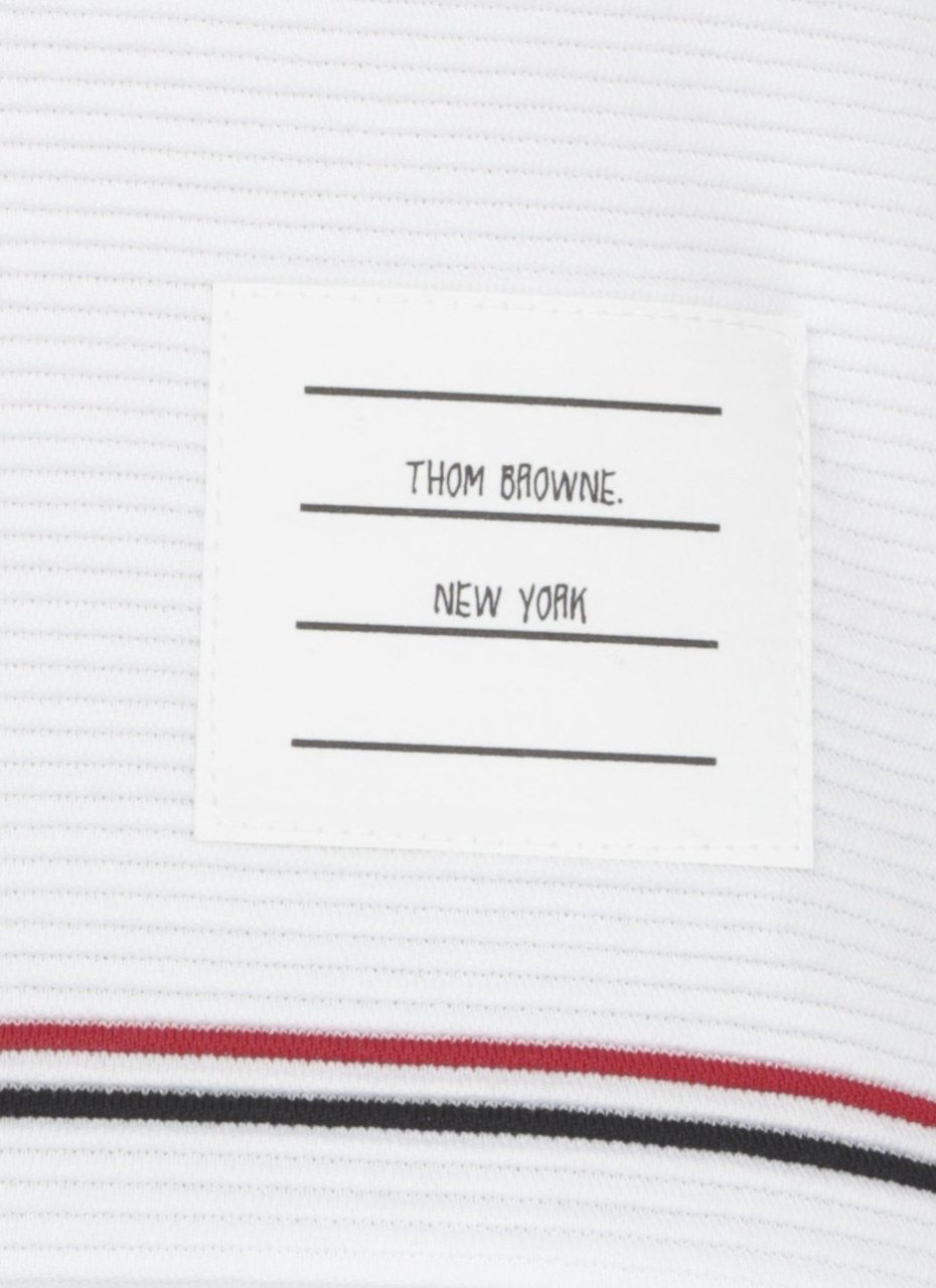 Thom Browne T-shirts And Polos White Neutraal