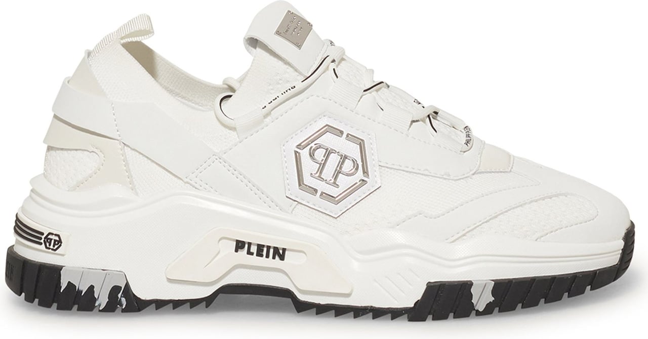 Philipp Plein white predator sneakers Wit