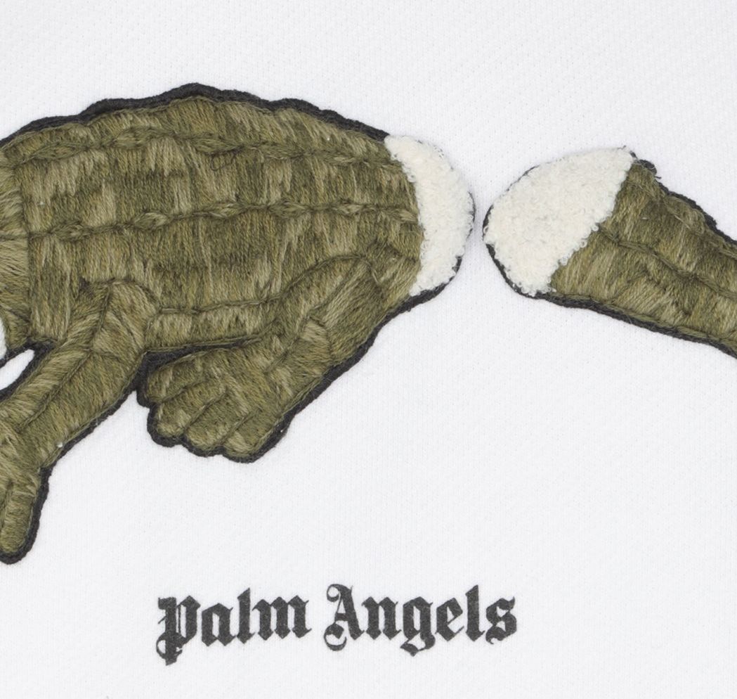 Palm Angels Sweaters Green Blauw