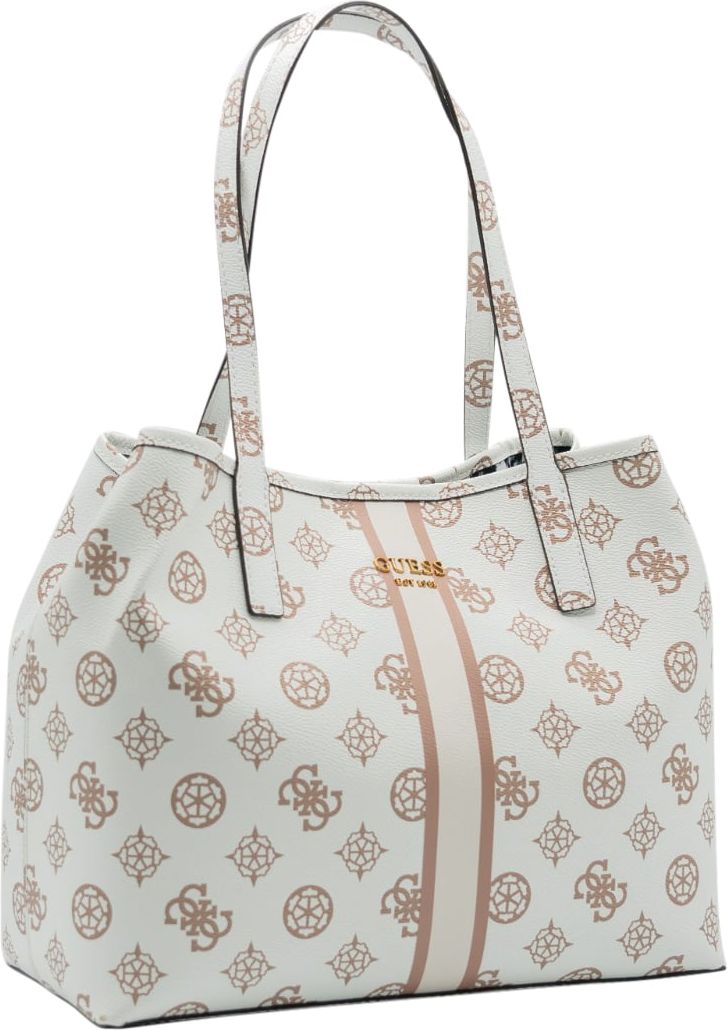 Guess Vikky Tote Tas Wit