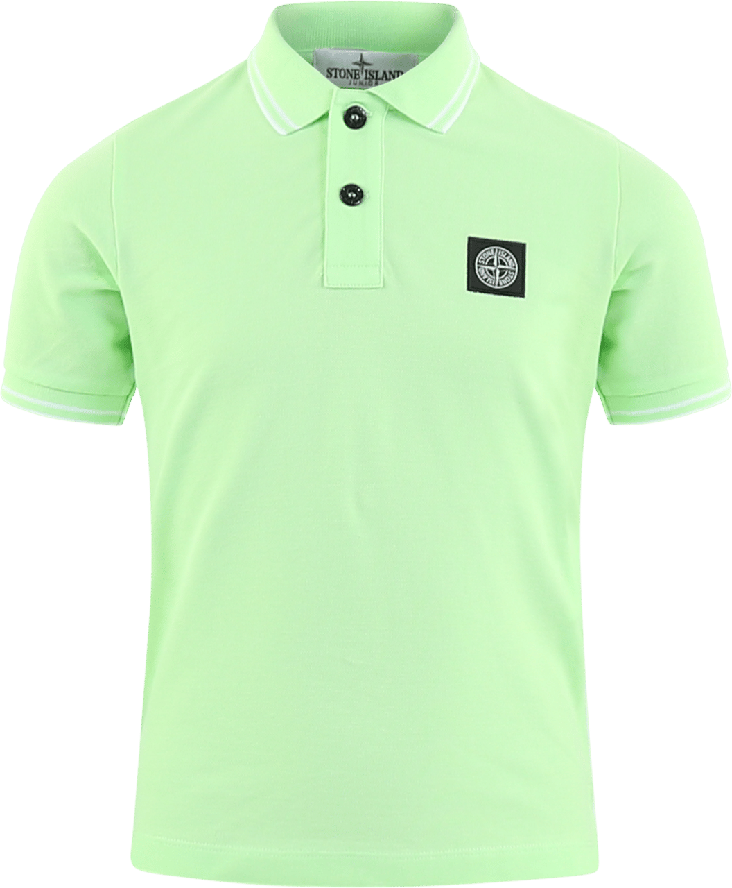 Stone Island Junior Polo Shirt Groen