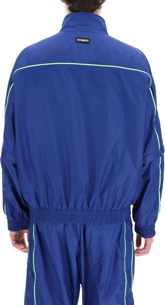 Vetements 2 - in - 1 Tracksuit Jacket Blauw