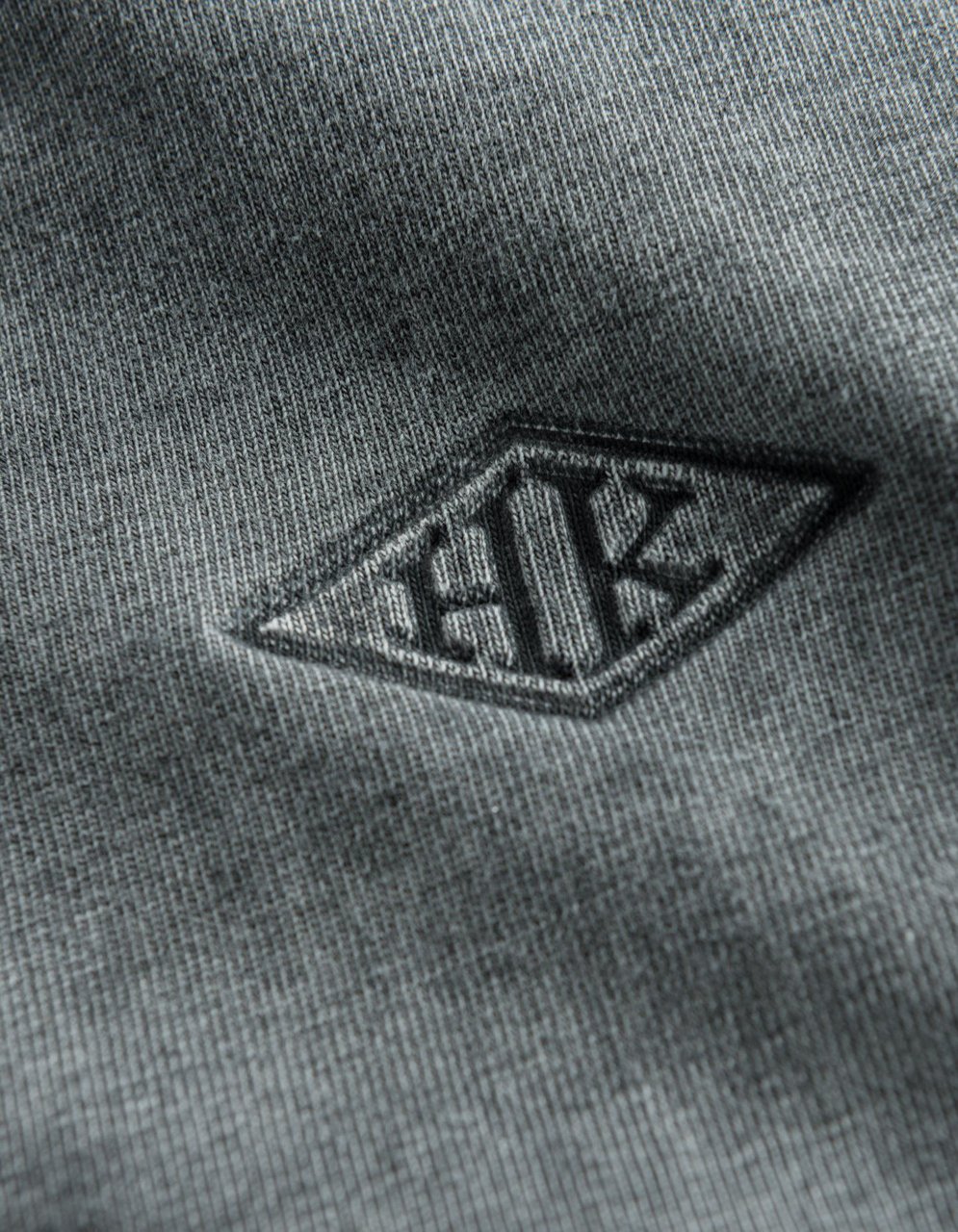 Han Kjøbenhavn T-Shirt Diamond Distressed Grigia in Cotone Grijs