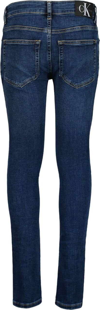 Calvin Klein Calvin Klein IB0IB01464 kinder jeans blauw Blauw