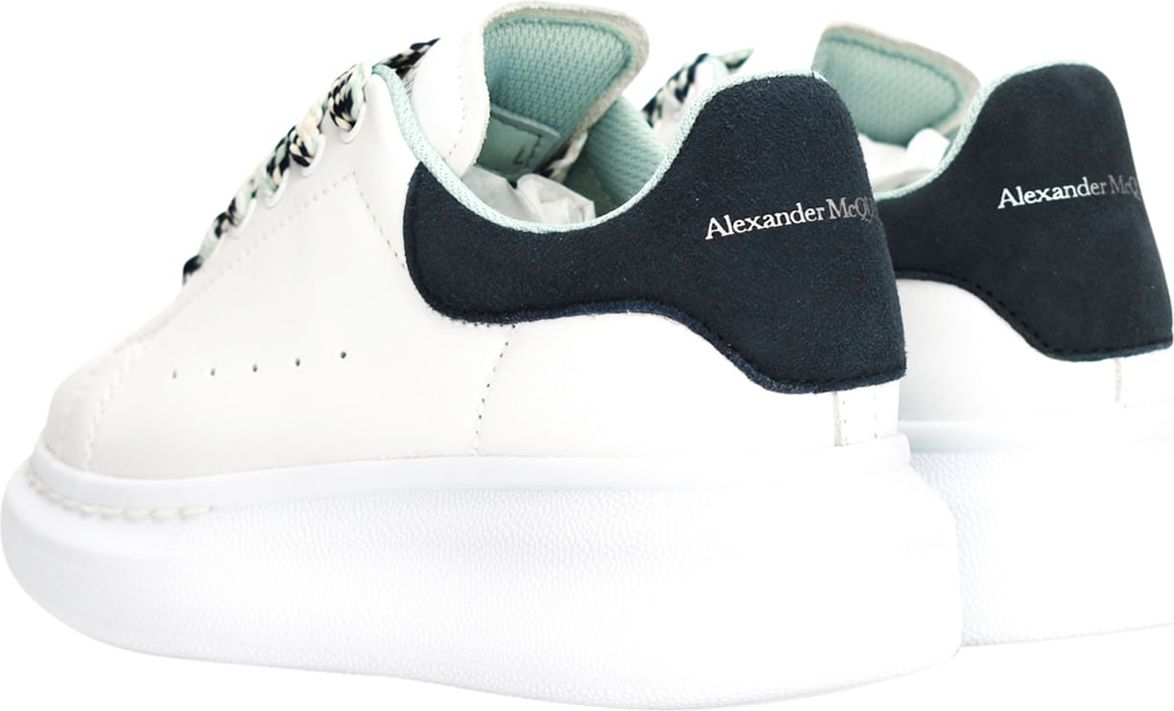Alexander McQueen Molly sneaker white-green Wit
