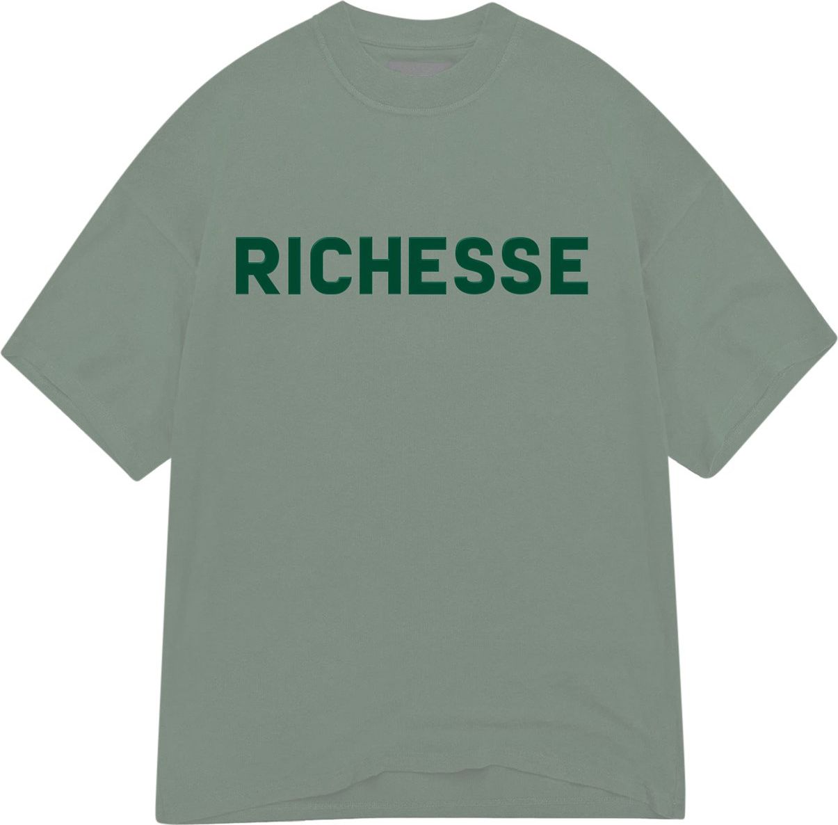 Richesse Base Groen T-Shirt Groen