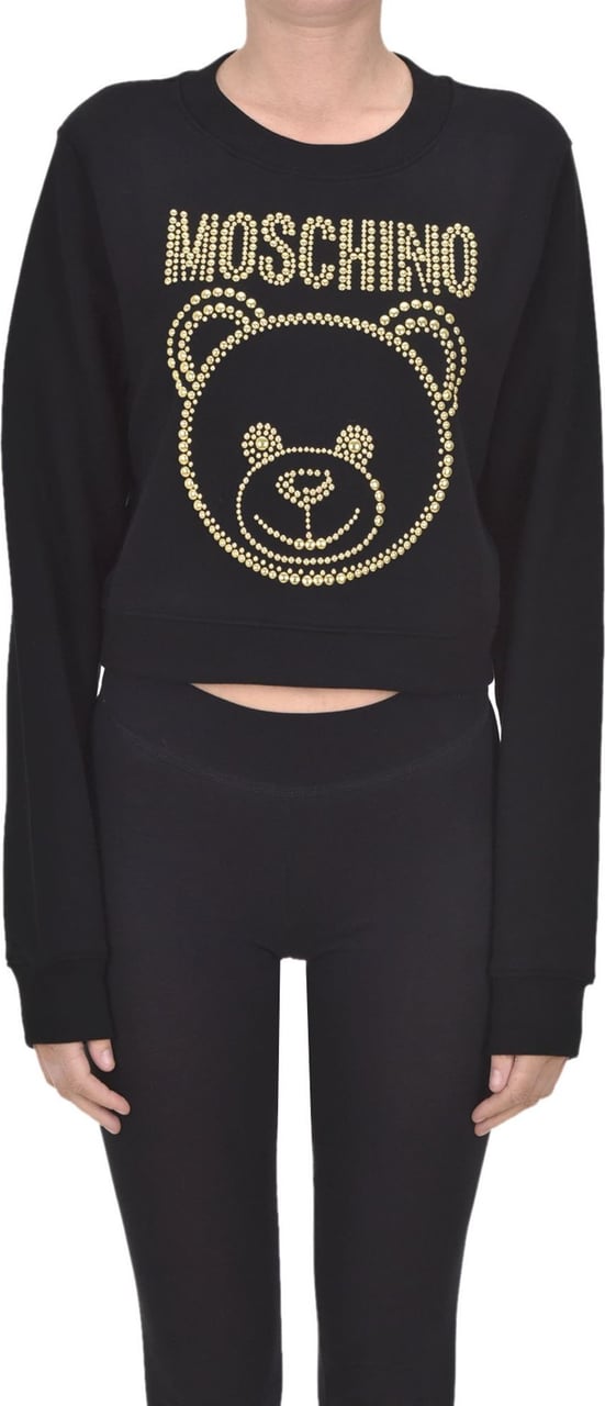 Moschino Studded Sweatshirt Zwart