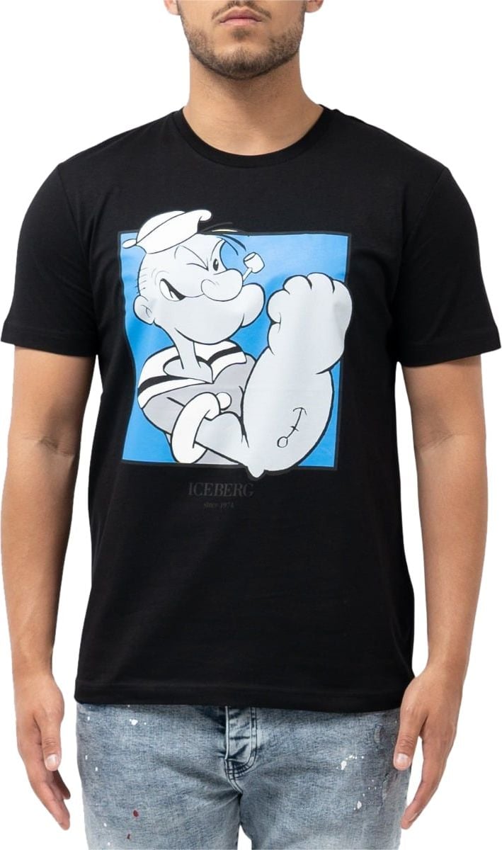 Iceberg T-Shirt Popeye Black