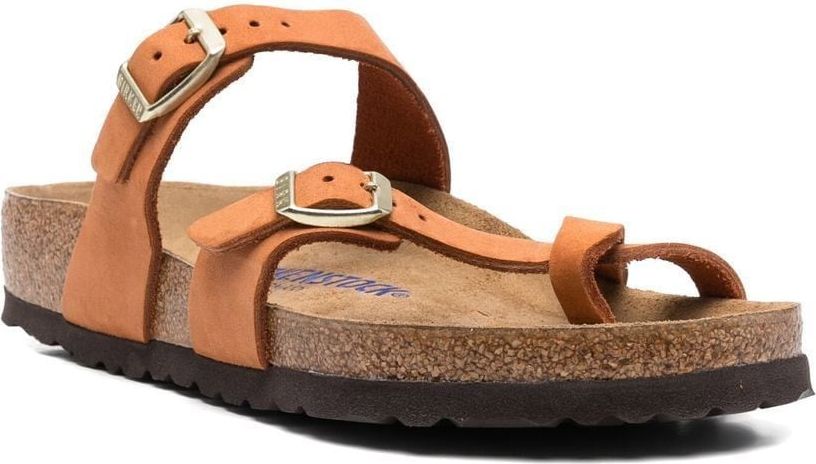 Birkenstock Sandals Leather Brown Brown