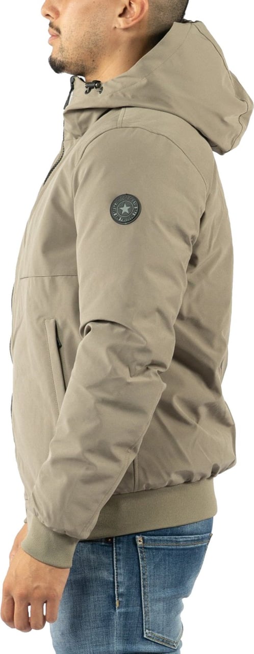 Airforce Reversible Padded Jacket Beige