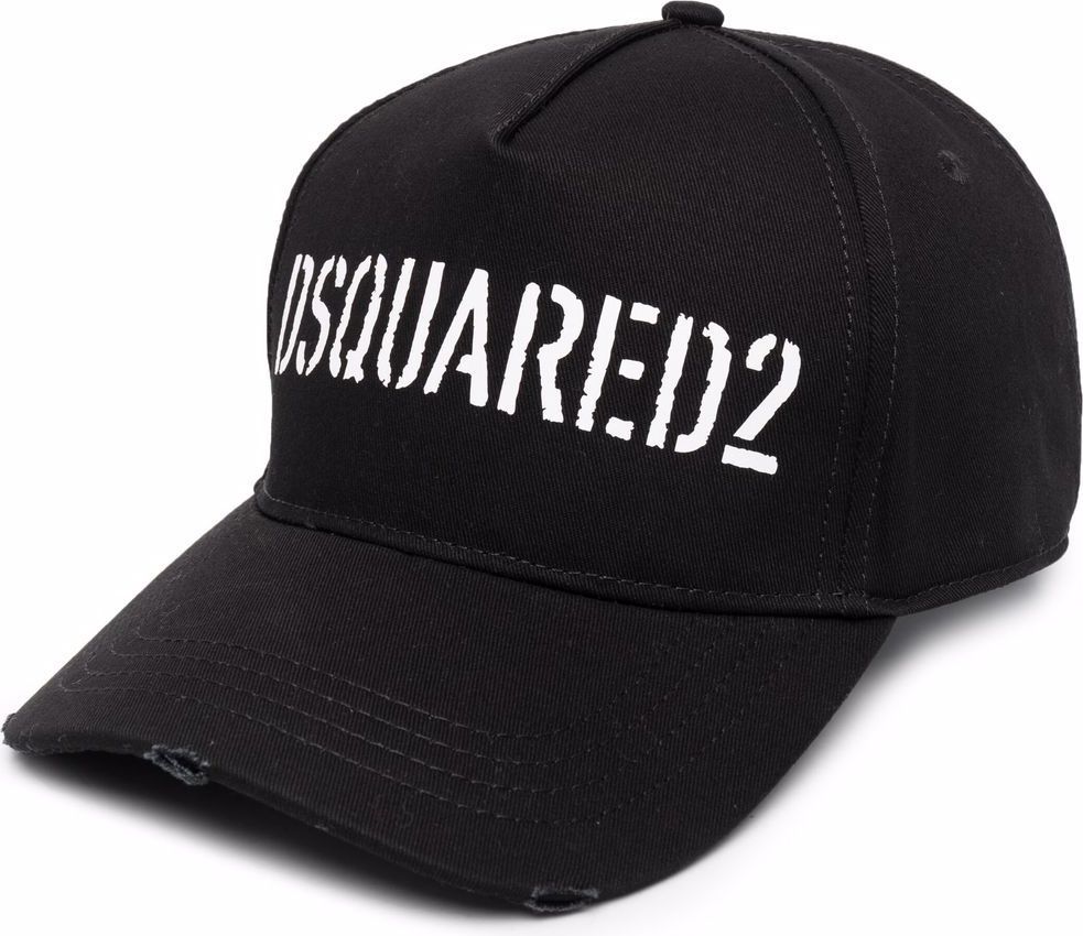 Dsquared2 Logo cap Zwart