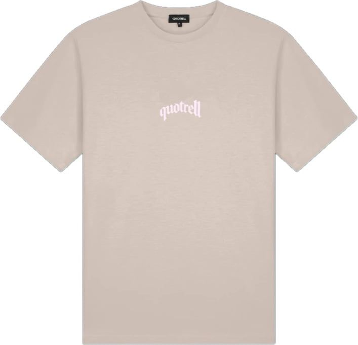 Quotrell Global Unity T-shirt | Brown / Light Pink Bruin