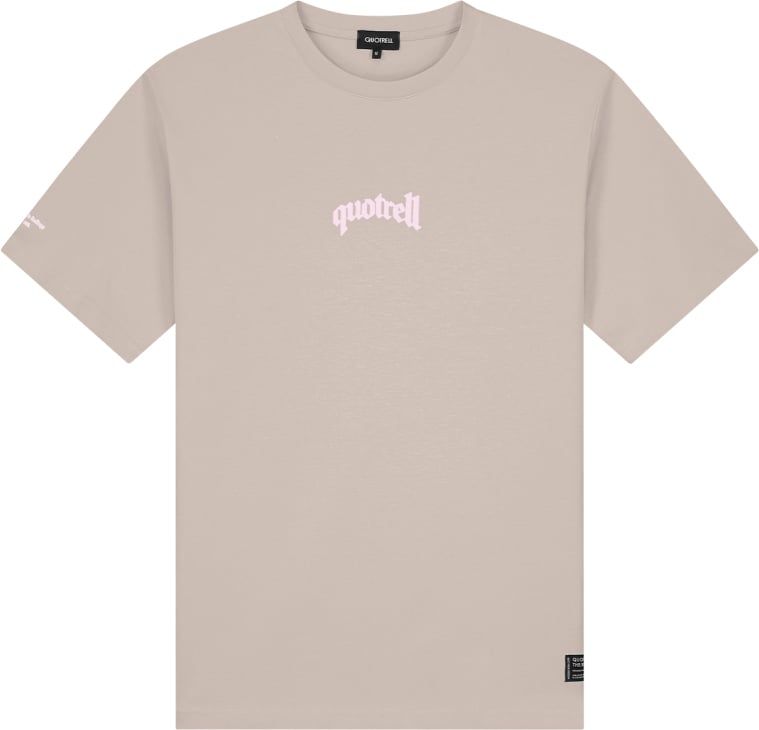 Quotrell The Rising Bastards T-shirt | Brown / Light Pink Bruin