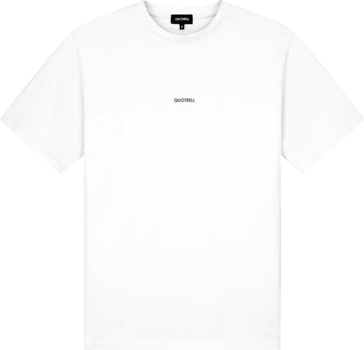 Quotrell Fusa T-shirt | White / Black Wit