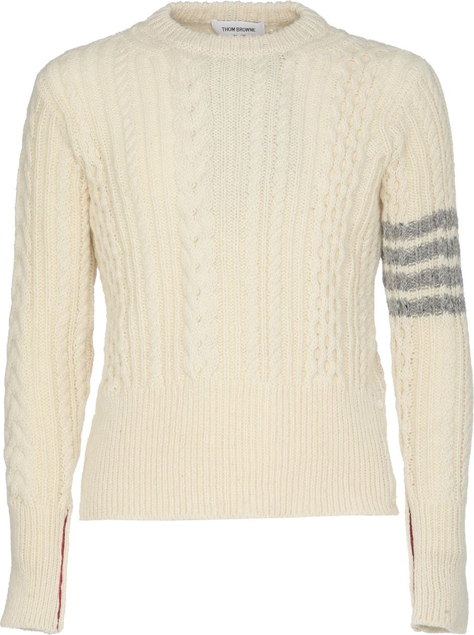 Thom Browne Sweaters White Neutraal