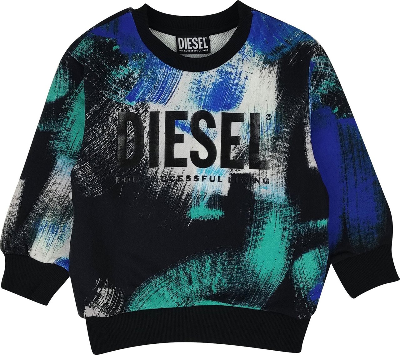 Diesel Black Boy Sweatshirt Zwart