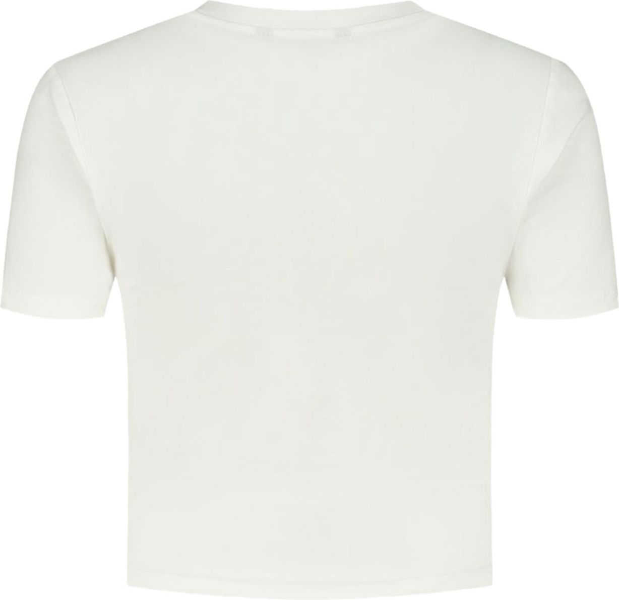 Nikkie Cropped Cord T-shirt Star White White