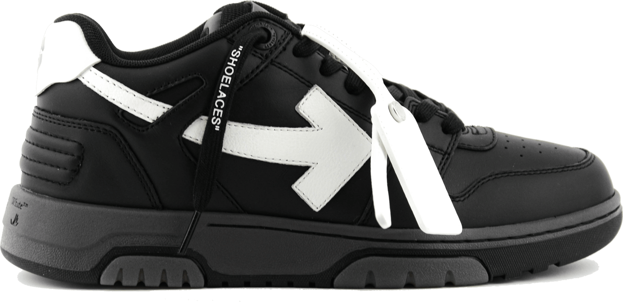 OFF-WHITE Out Of Office Black White Zwart