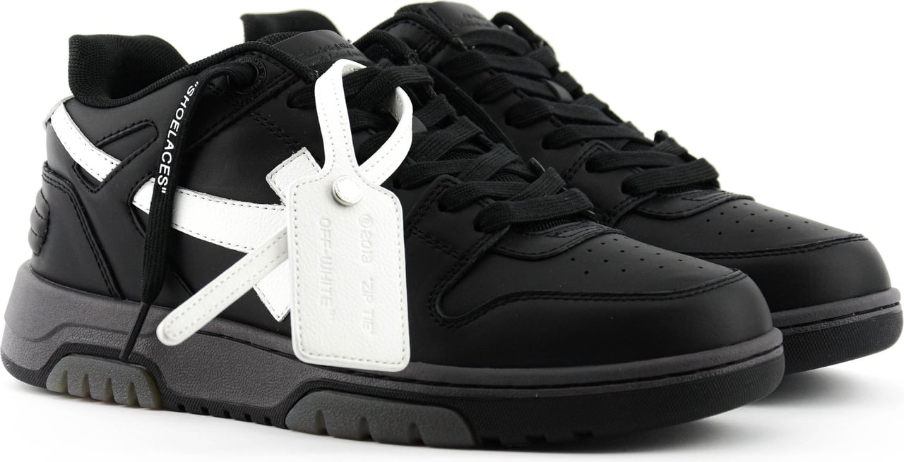 OFF-WHITE Out Of Office Black White Zwart