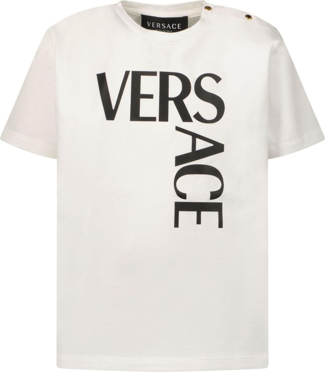 Versace Versace 1000102 1A01330 baby t-shirt wit Wit