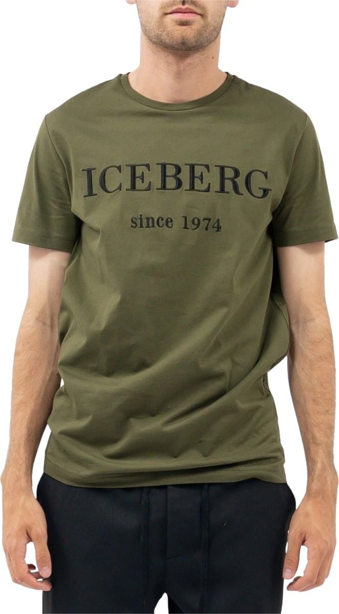 Iceberg T-Shirt Salvia Bruin
