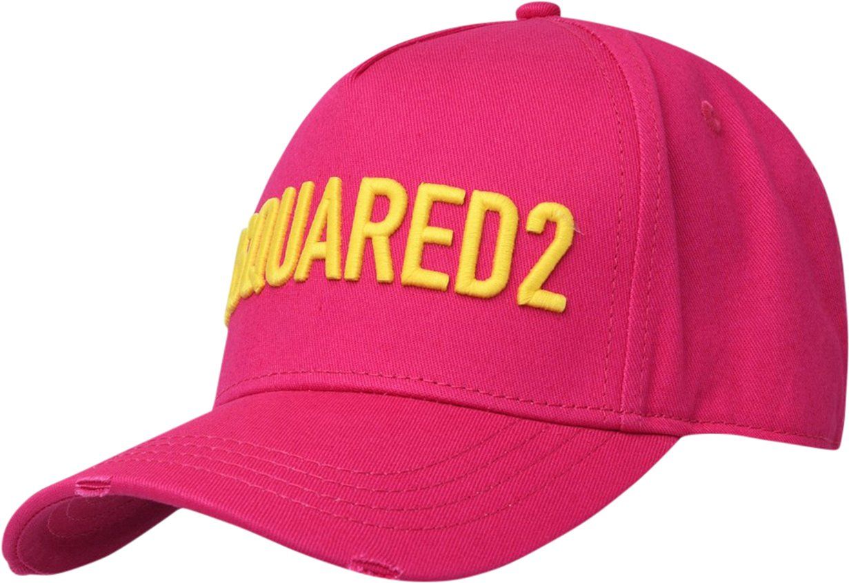 Dsquared2 Classic logo roze cap Roze