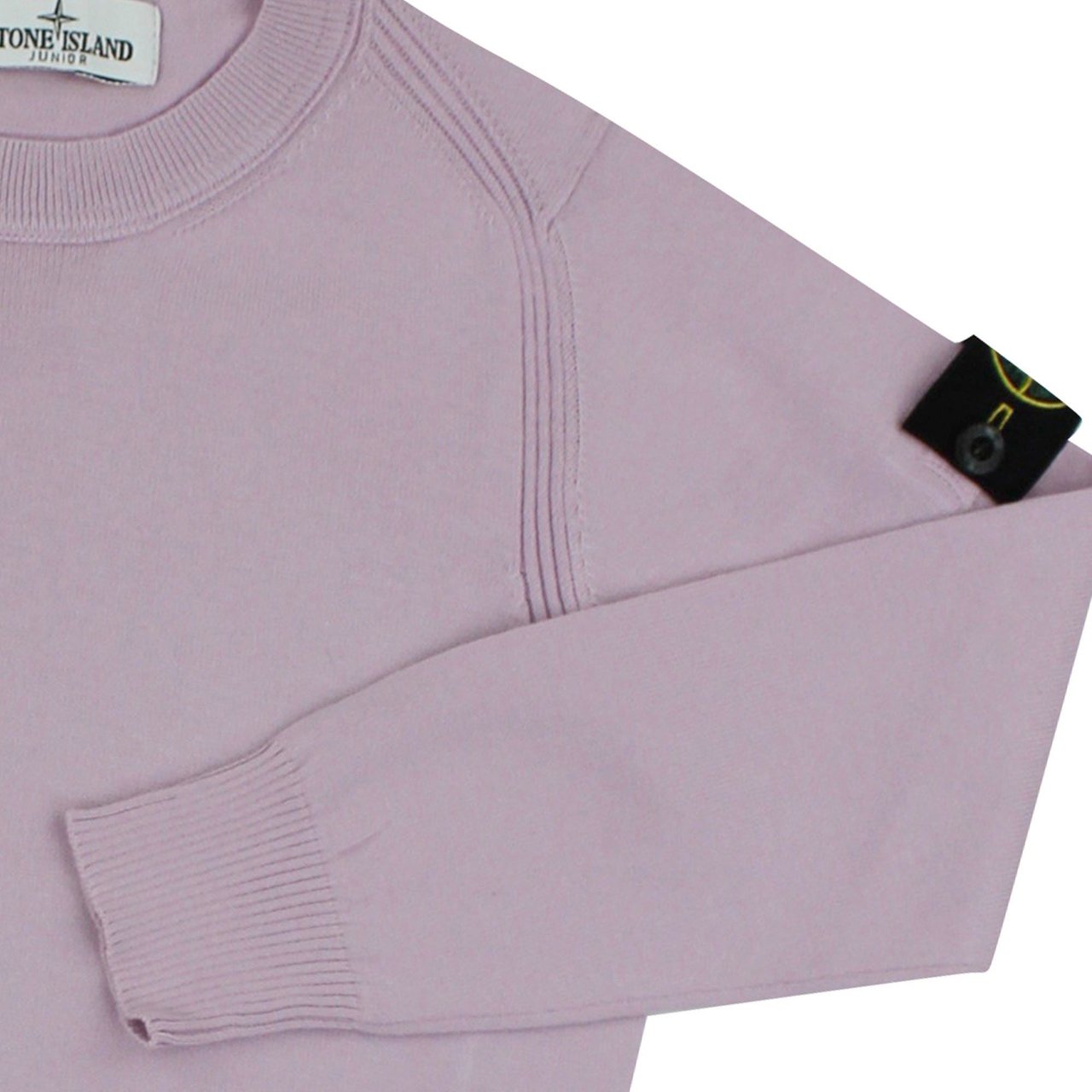 Stone Island Junior Pink Boy Sweater Roze