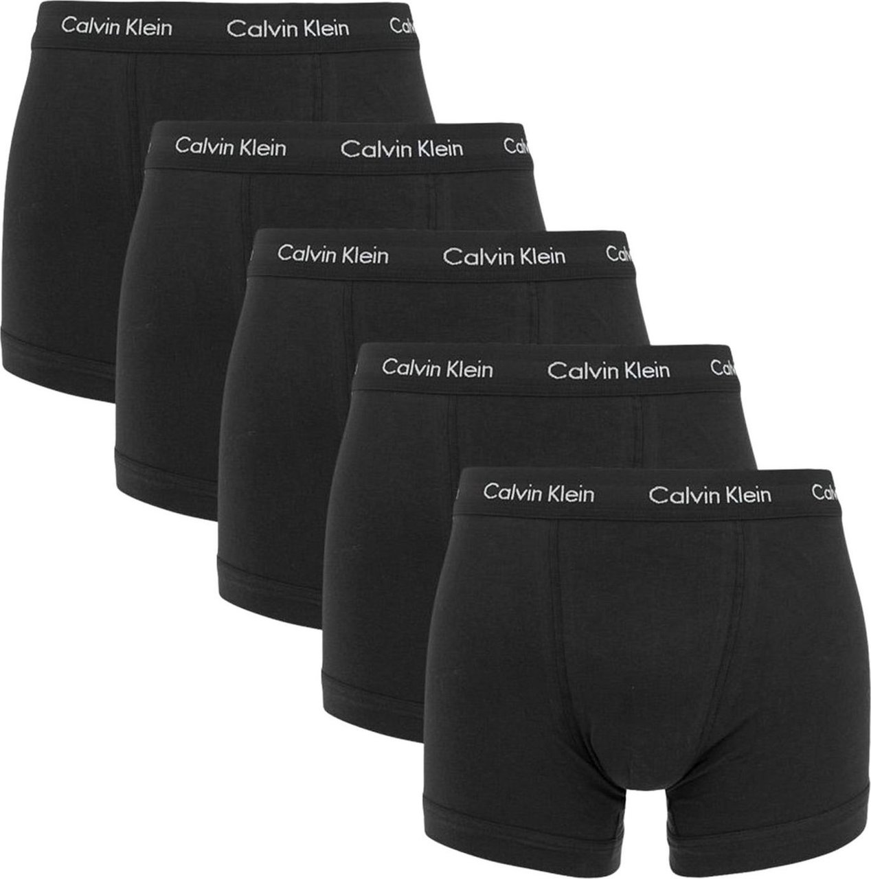 Calvin Klein Boxershorts 5-Pack Zwart Zwart